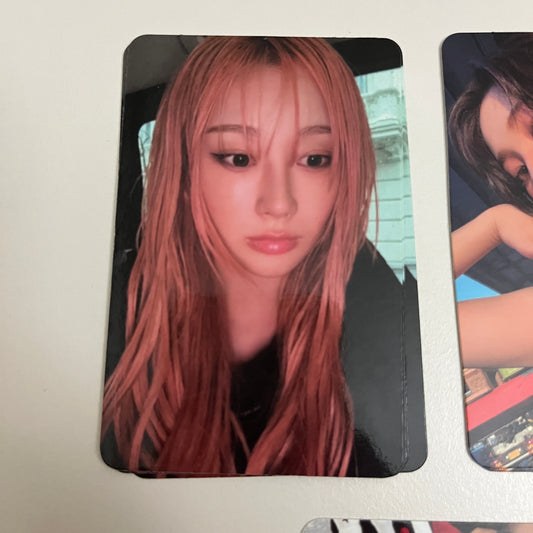 aespa Official Album DIRTY WORK Photocard 3 Type Ningning Gieselle Karina - 26.06.08