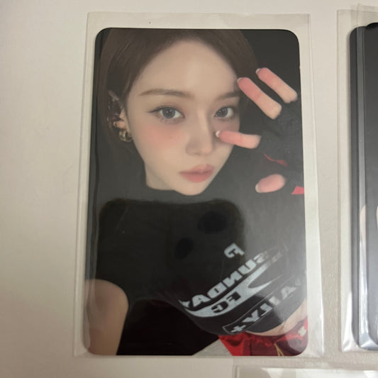 aespa Official Album DIRTY WORK POB Photocard 3 Type Ningning Gieselle WINTER- 26.06.08