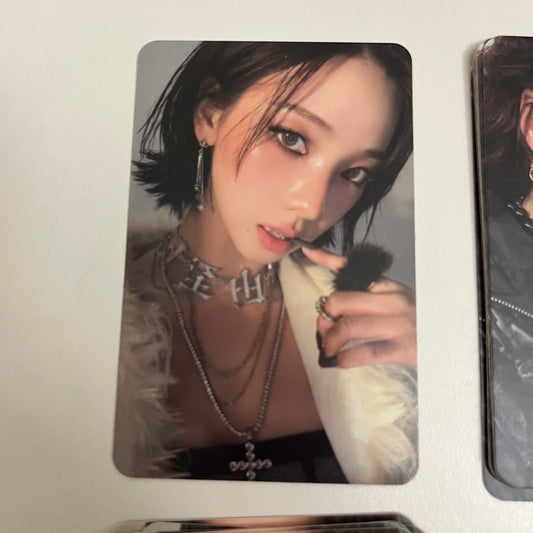 aespa Official Album DIRTY WORK Photocard 4 Type Ningning Gieselle Karina Winter - 26.06.08