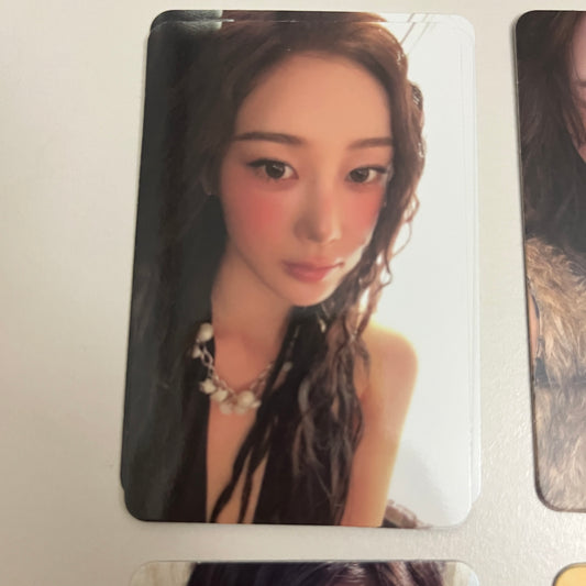 aespa Official Album DIRTY WORK Photocard 4 Type Ningning Gieselle Karina Winter - 26.06.08
