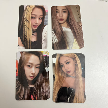 aespa Official Album Girls Photocard 4 Type Ningning Gieselle Karina Winter - 26.06.09