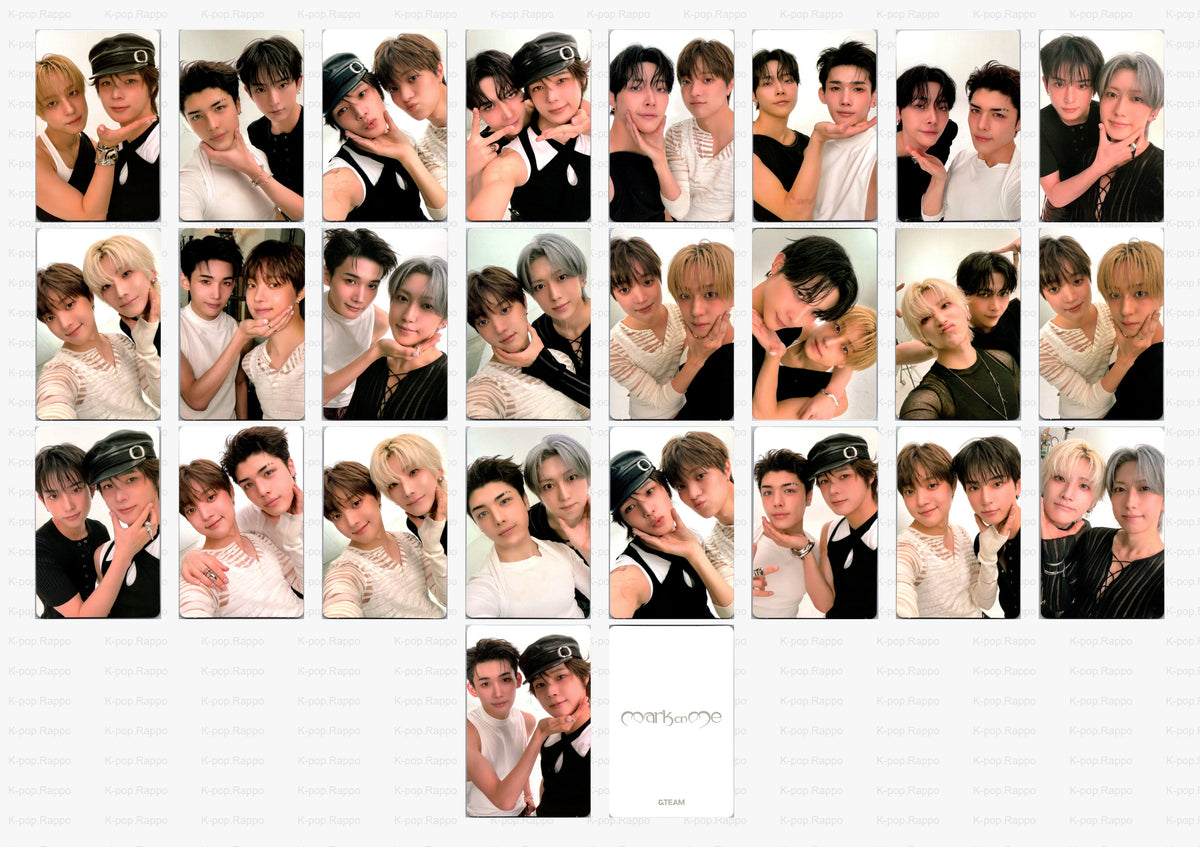 [ Mini CD-R ver.] &team Official UNIT Photocard Album 'Mark on Me' Kpop Authentic _ 25 Type