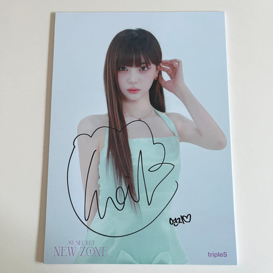 TripleS LUCKYDRAW Winning Item Concert My Secret New Zone Official 2 Type Limited - 26.04.07