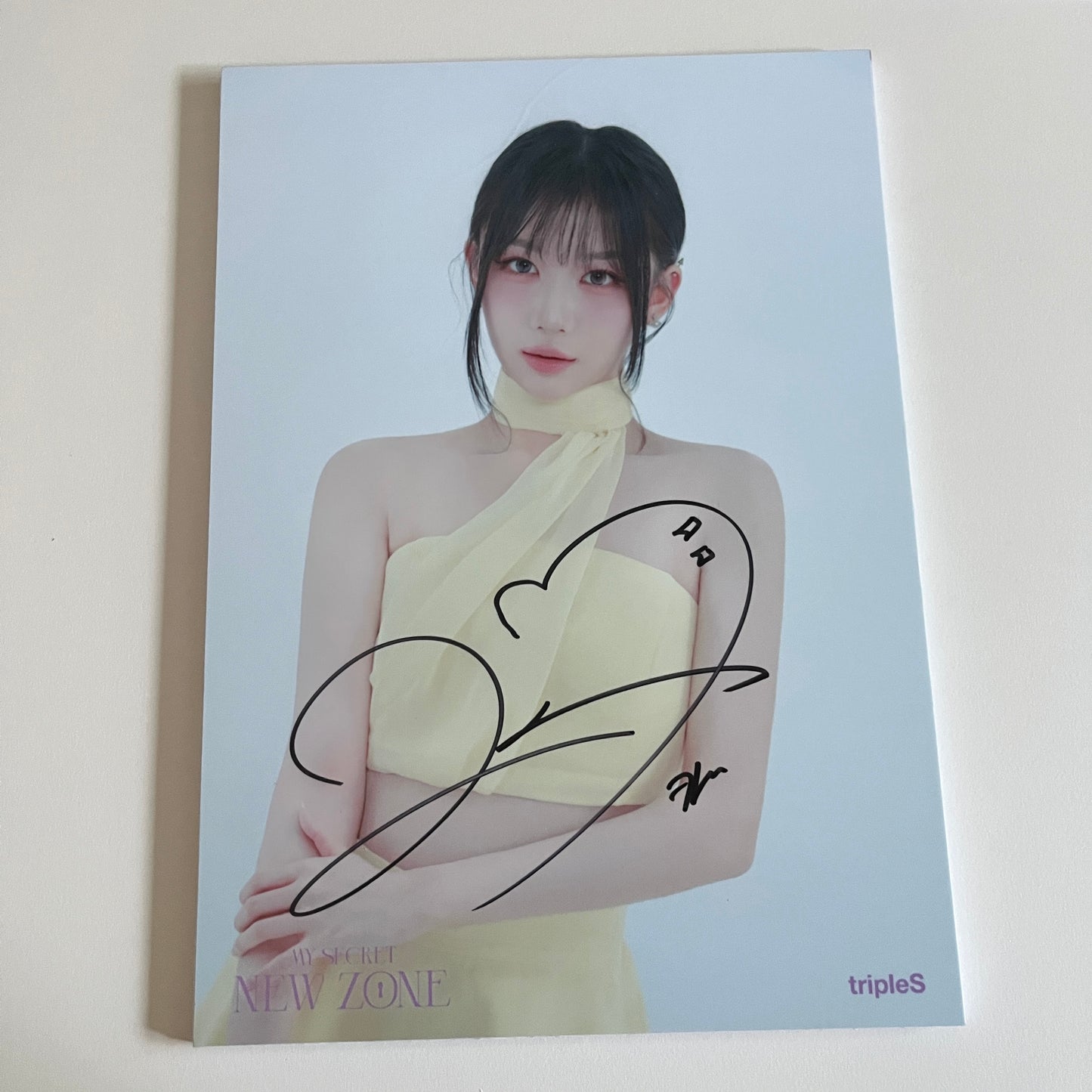 TripleS LUCKYDRAW Winning Item Concert My Secret New Zone Official 2 Type Limited - 26.04.07