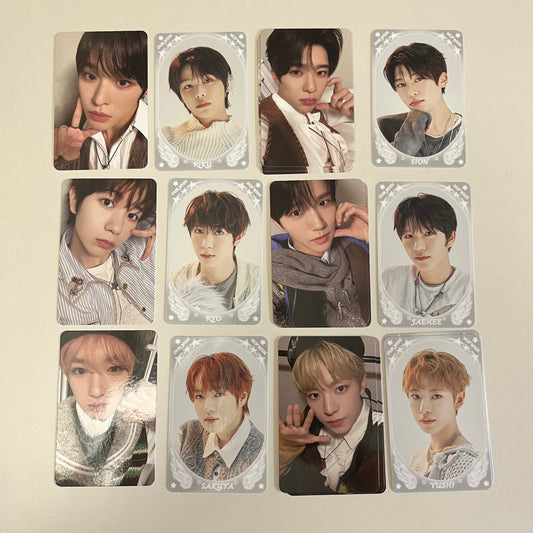 NCT WISH Trading Photocard Collection 1st Tour Concert INTO THE WISH : Our Wish Official 12 Type Limited - 26.04.20