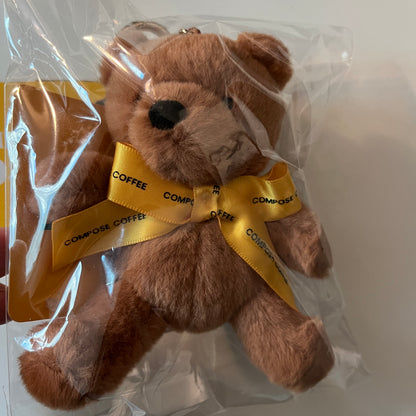 BTS V PHOTO HOLDER + MV BEAR KEYRING COMPOSE COFFEE Limited Edition Official - 26.04.30