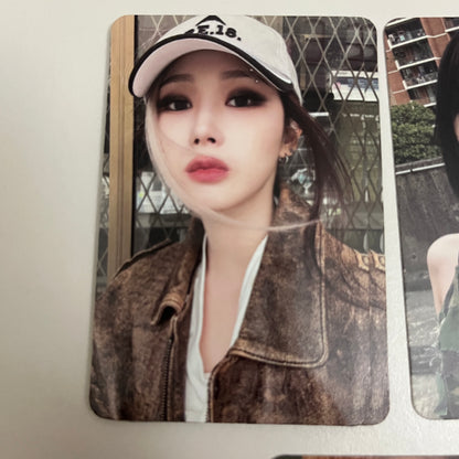 aespa Official Album MY WORLD Purple Ver Photocard 2 Type Winter Gieselle Ningning - 26.06.08
