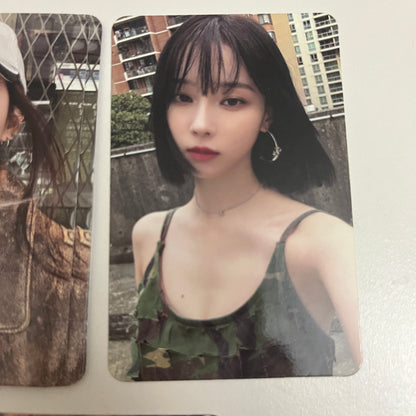 aespa Official Album MY WORLD Purple Ver Photocard 2 Type Winter Gieselle Ningning - 26.06.08