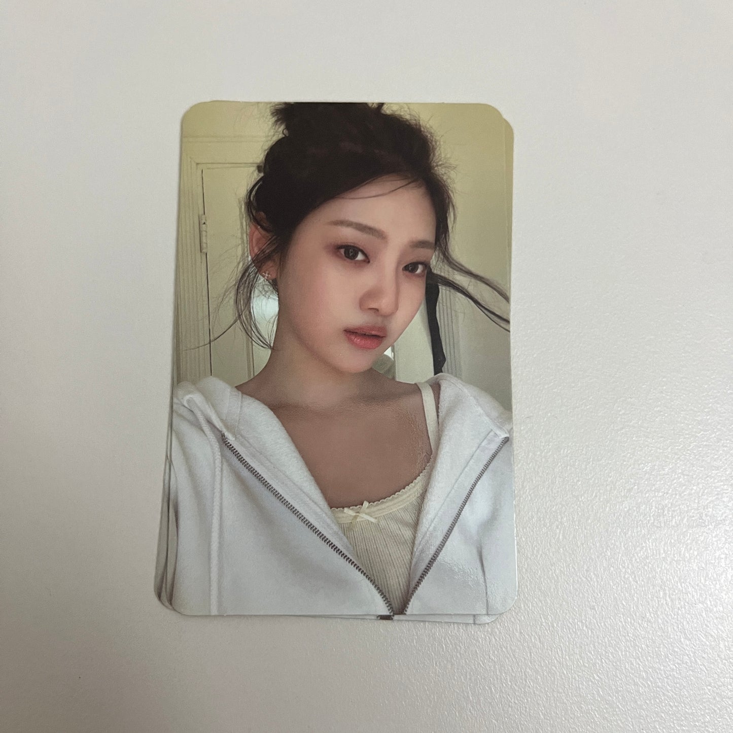 aespa Official Album MY WORLD Yellow Ver Photocard 1 Type Ningning - 26.06.08