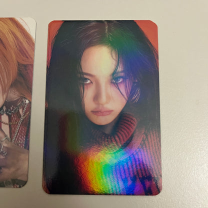 aespa Official Album DIRTY WORK Photocard 2 Type Ningning Gieselle - 26.06.08