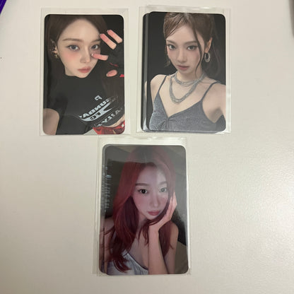 aespa Official Album DIRTY WORK POB Photocard 3 Type Ningning Gieselle WINTER- 26.06.08