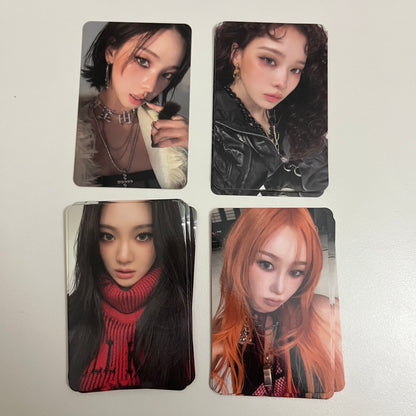 aespa Official Album DIRTY WORK Photocard 4 Type Ningning Gieselle Karina Winter - 26.06.08