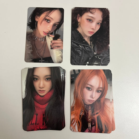aespa Official Album DIRTY WORK Photocard 4 Type Ningning Gieselle Karina Winter - 26.06.08