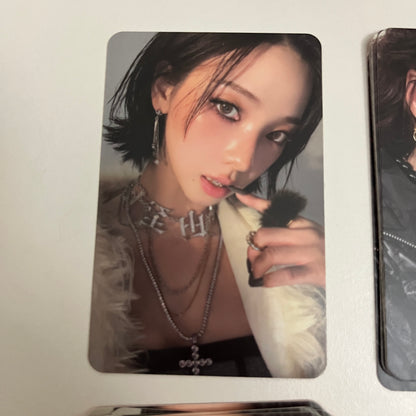 aespa Official Album DIRTY WORK Photocard 4 Type Ningning Gieselle Karina Winter - 26.06.08