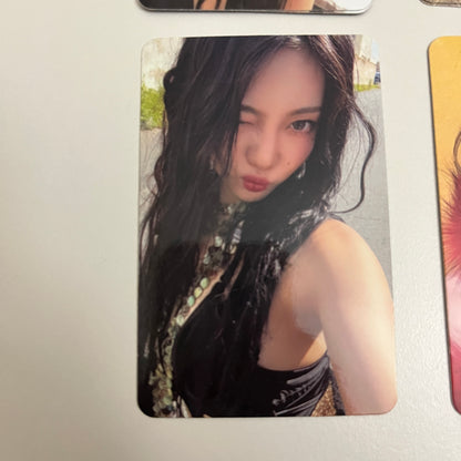 aespa Official Album DIRTY WORK Photocard 4 Type Ningning Gieselle Karina Winter - 26.06.08