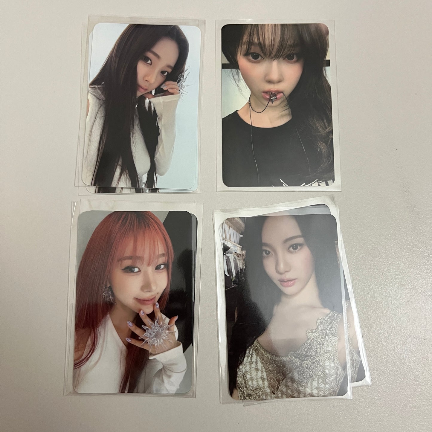 aespa Official Album POP-UP RICH MAN Photocard 4 Type Ningning Gieselle Karina Winter - 26.06.08