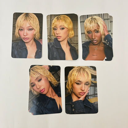 KATSEYE Photocard WILD Pop-Up MD Official Trading Card 5 Type - 26.08.20
