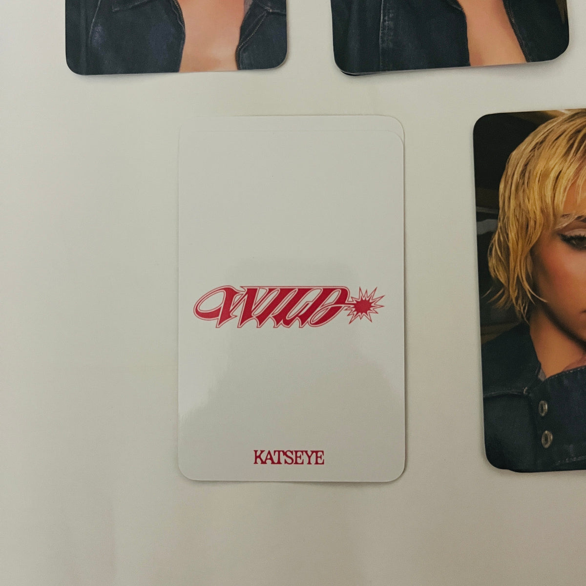 KATSEYE Photocard WILD Pop-Up MD Official Trading Card 5 Type - 26.08.20