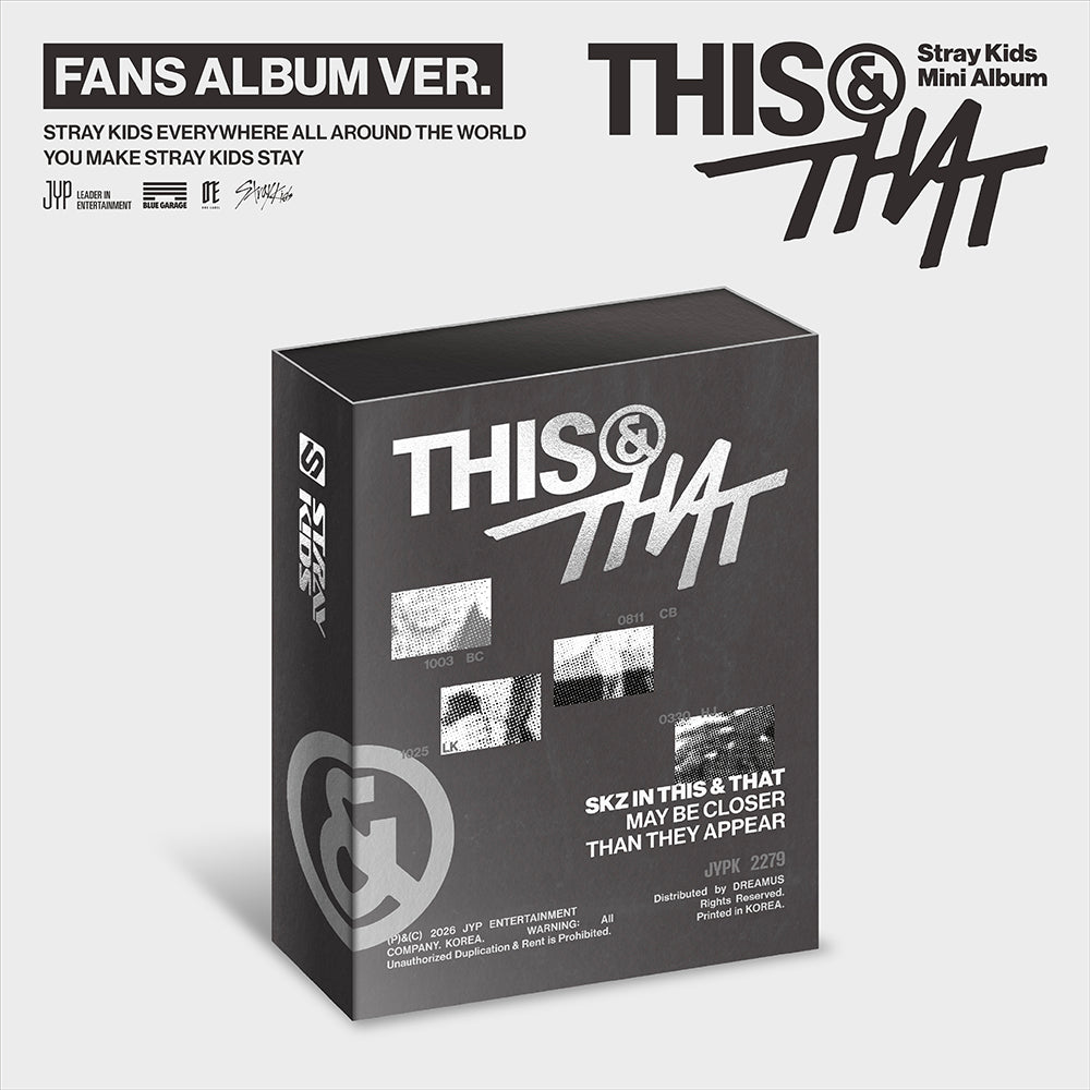 Stray Kids Mini Album THIS & THAT - FANS ALBUM VER