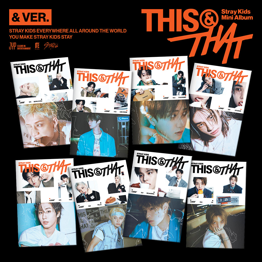 Stray Kids Mini Album THIS & THAT - & VER (Version Select)