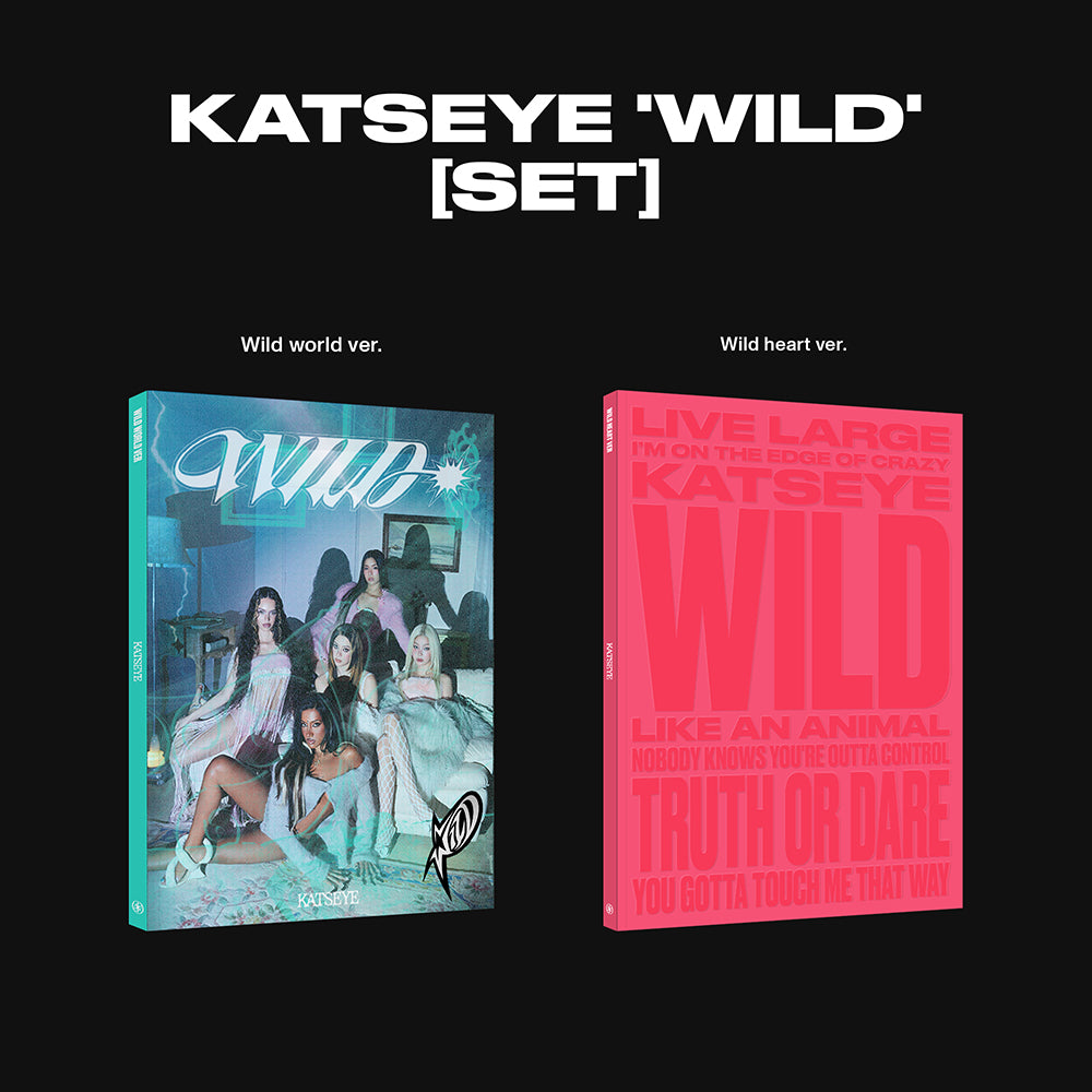 KATSEYE New Album WILD - Photobook Ver ( Version Select )